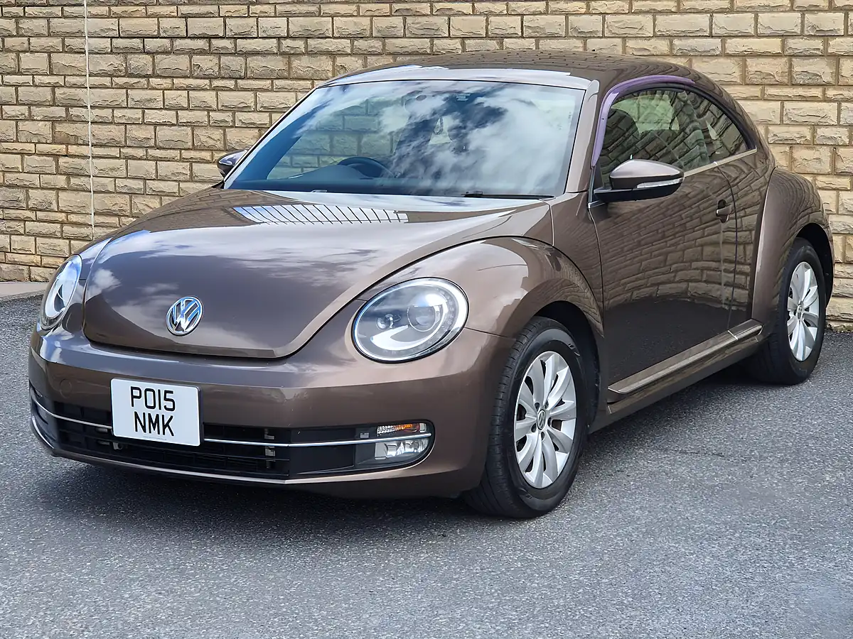 Used 2015 Volkswagen Beetle Design Brown - Interior and Exterior details 3