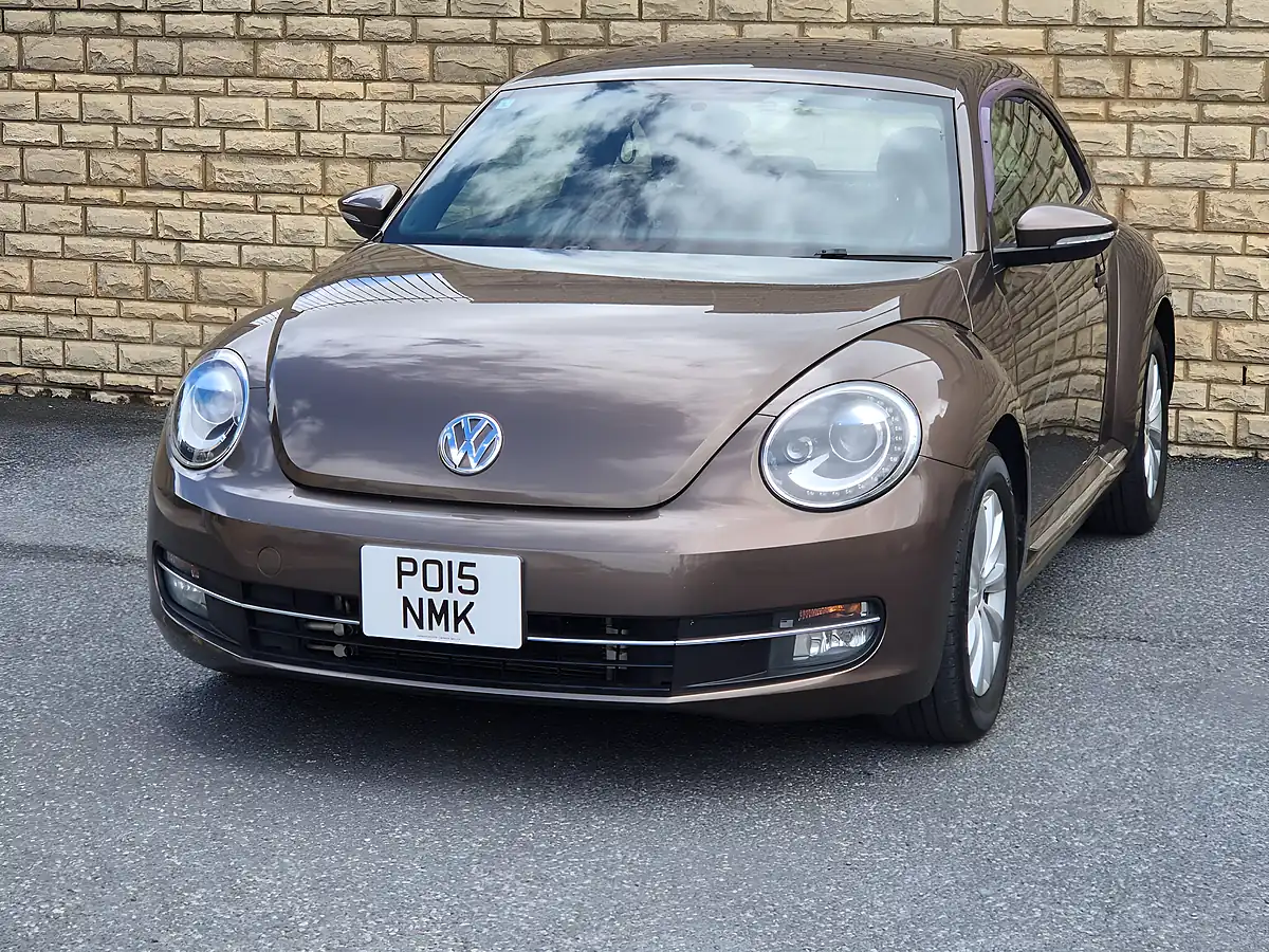 Used 2015 Volkswagen Beetle Design Brown - Interior and Exterior details 4