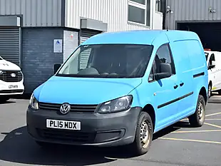 Used 2015 Volkswagen Caddy Maxi Startline Lwb Blue - Interior and Exterior details 3