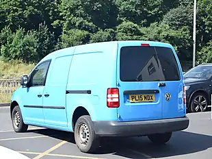 Used 2015 Volkswagen Caddy Maxi Startline Lwb Blue - Interior and Exterior details 7