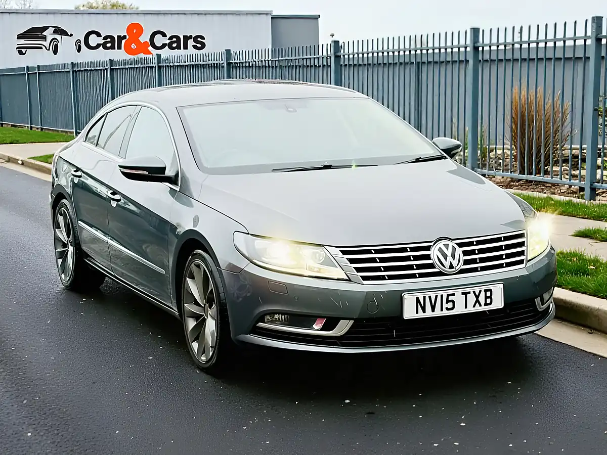 Used 2015 Volkswagen Cc GT Grey - Front View