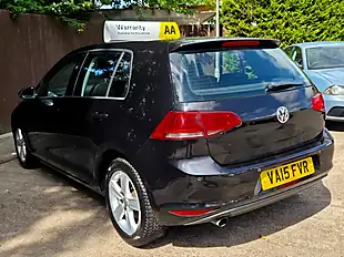 Used 2015 Volkswagen Golf Bluemotion Tech Match Black - Interior and Exterior details 4