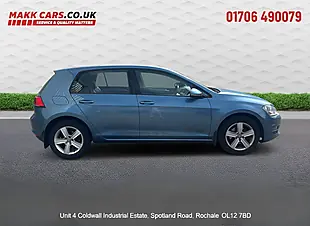 Used 2015 Volkswagen Golf Bluemotion Tech Match Blue - Interior and Exterior details 2