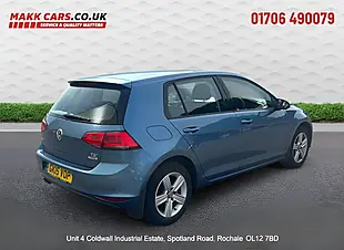 Used 2015 Volkswagen Golf Bluemotion Tech Match Blue - Interior and Exterior details 3