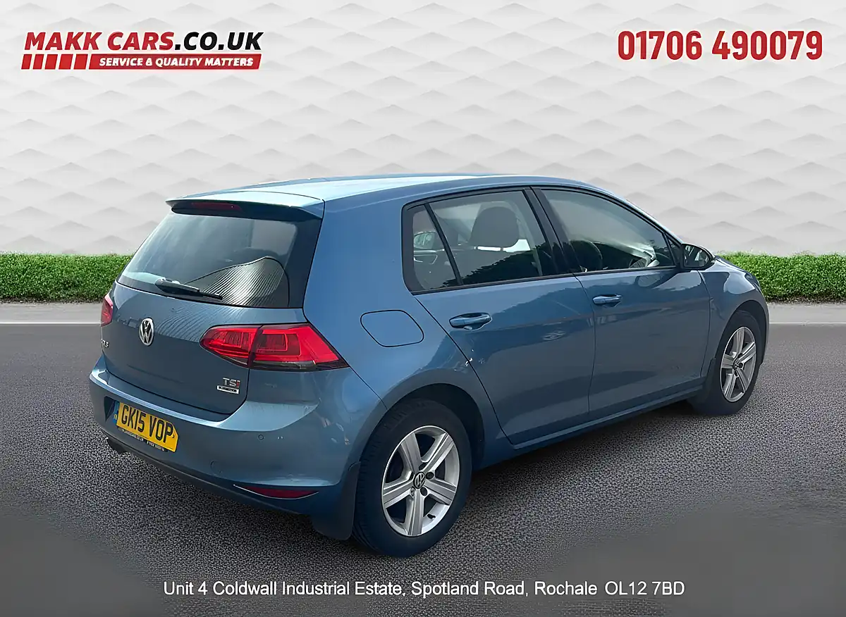 Used 2015 Volkswagen Golf Bluemotion Tech Match Blue - Interior and Exterior details 3