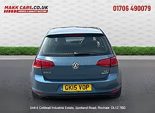 Used 2015 Volkswagen Golf Bluemotion Tech Match Blue - Interior and Exterior details 4
