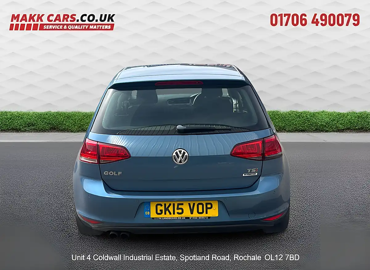 Used 2015 Volkswagen Golf Bluemotion Tech Match Blue - Interior and Exterior details 4