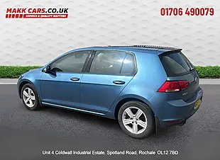 Used 2015 Volkswagen Golf Bluemotion Tech Match Blue - Interior and Exterior details 5