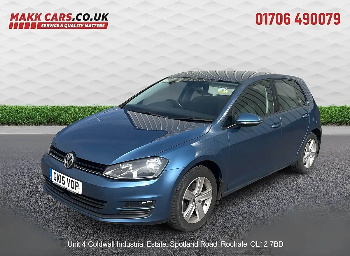 Used 2015 Volkswagen Golf Bluemotion Tech Match Blue - Interior and Exterior details 7