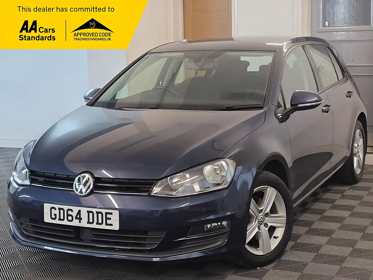 Used 2015 Volkswagen Golf Bluemotion Tech Match Blue - Front View