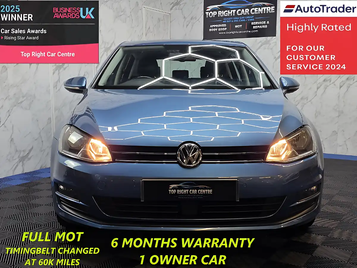 Used 2015 Volkswagen Golf Bluemotion Tech Match Blue - Interior and Exterior details 3