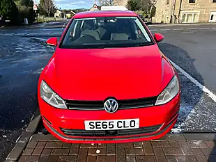 Used 2015 Volkswagen Golf Bluemotion Tech Match Red - Interior and Exterior details 6