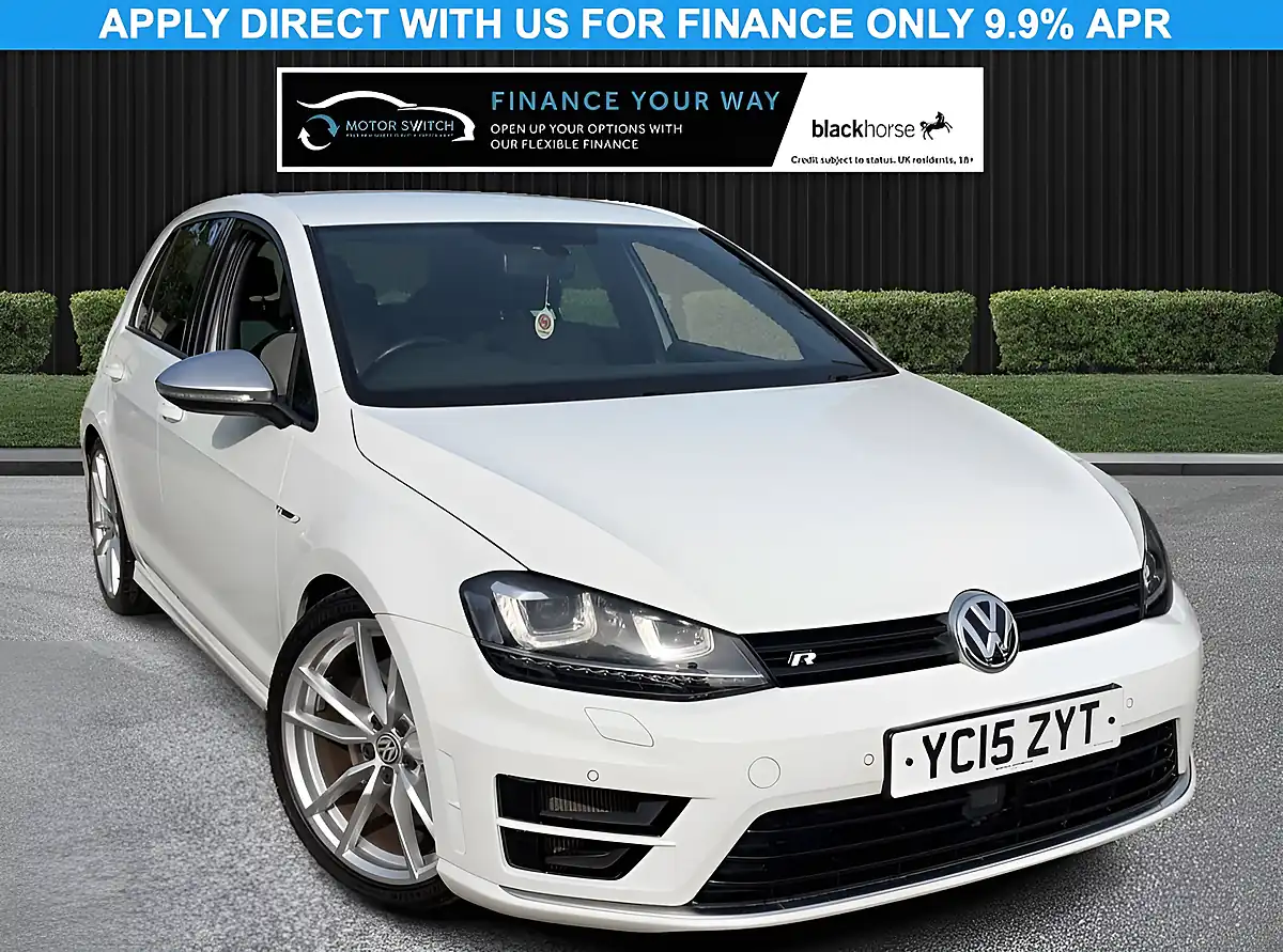 Used 2015 Volkswagen Golf Bluemotion Tech R White - Front View