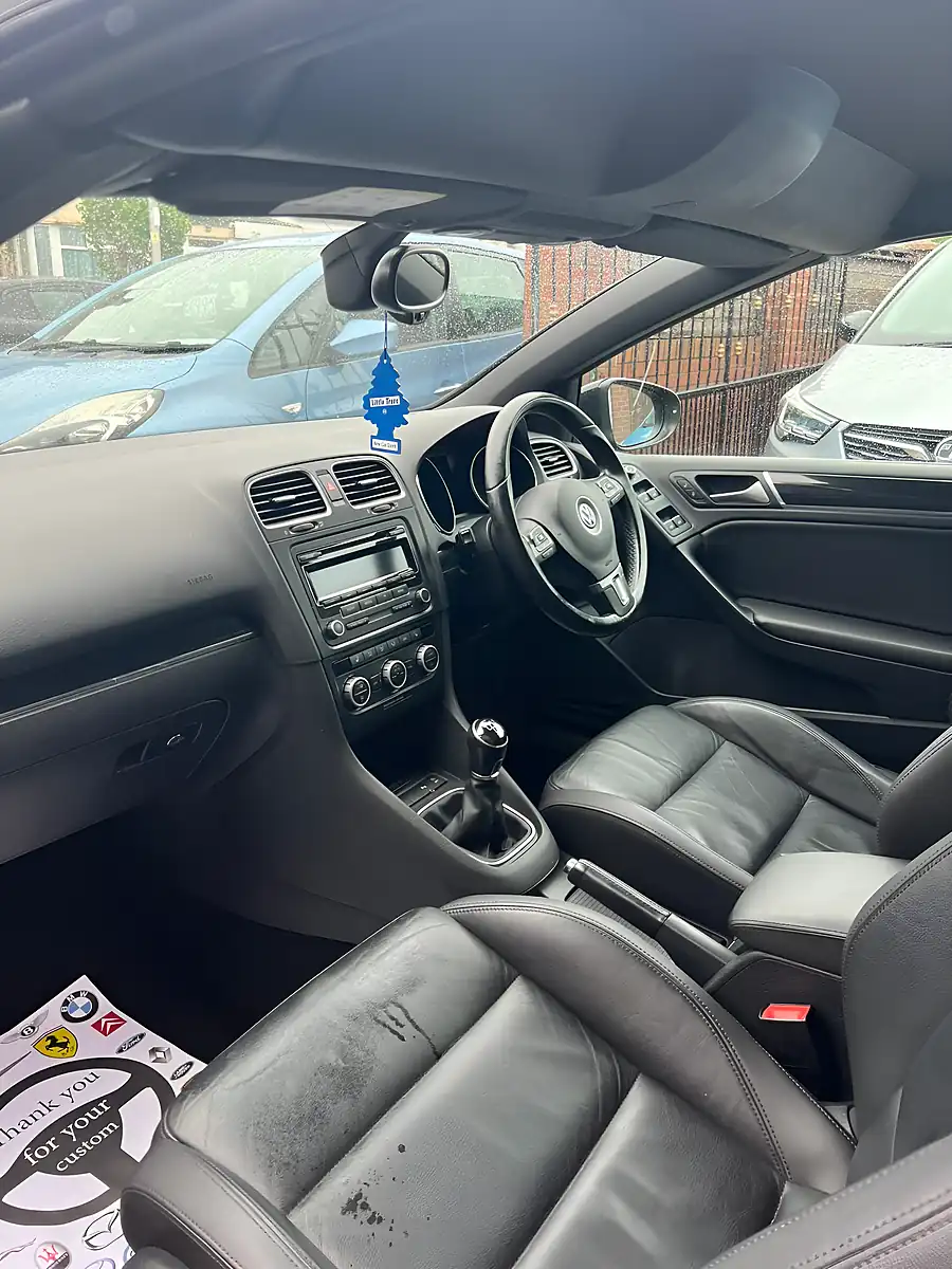 Used 2015 Volkswagen Golf Cabriolet GT Metallic Black - Interior and Exterior details 14