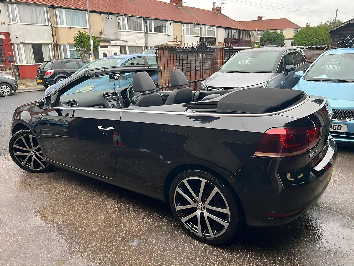 Used 2015 Volkswagen Golf Cabriolet GT Metallic Black - Interior and Exterior details 5
