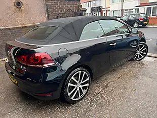 Used 2015 Volkswagen Golf Cabriolet GT Metallic Black - Interior and Exterior details 6