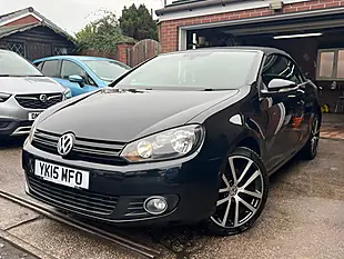 Used 2015 Volkswagen Golf Cabriolet GT Metallic Black - Interior and Exterior details 7