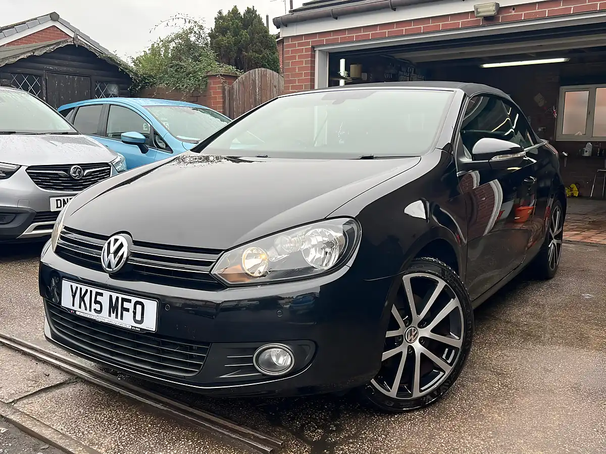 Used 2015 Volkswagen Golf Cabriolet GT Metallic Black - Interior and Exterior details 7