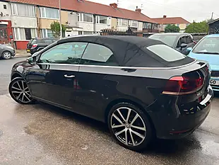 Used 2015 Volkswagen Golf Cabriolet GT Metallic Black - Interior and Exterior details 8
