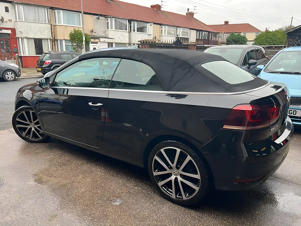 Used 2015 Volkswagen Golf Cabriolet GT Metallic Black - Interior and Exterior details 8