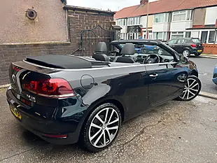 Used 2015 Volkswagen Golf Cabriolet GT Metallic Black - Interior and Exterior details 9