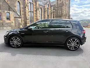 Used 2015 Volkswagen Golf Gtd Black - Interior and Exterior details 5