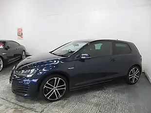 Used 2015 Volkswagen Golf Gtd Blue - Interior and Exterior details 4