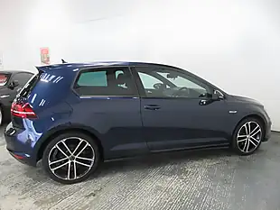 Used 2015 Volkswagen Golf Gtd Blue - Interior and Exterior details 8