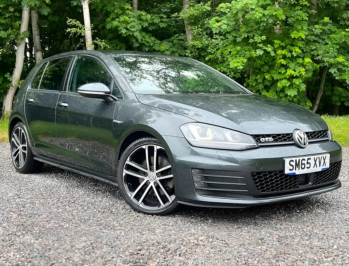 Used 2015 Volkswagen Golf Gtd Carbon Grey - Front View