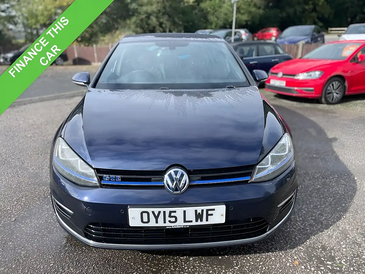 Used 2015 Volkswagen Golf Gte Blue - Interior and Exterior details 3