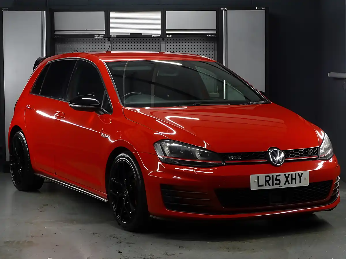 Used 2015 Volkswagen Golf GTI Red - Interior and Exterior details 2