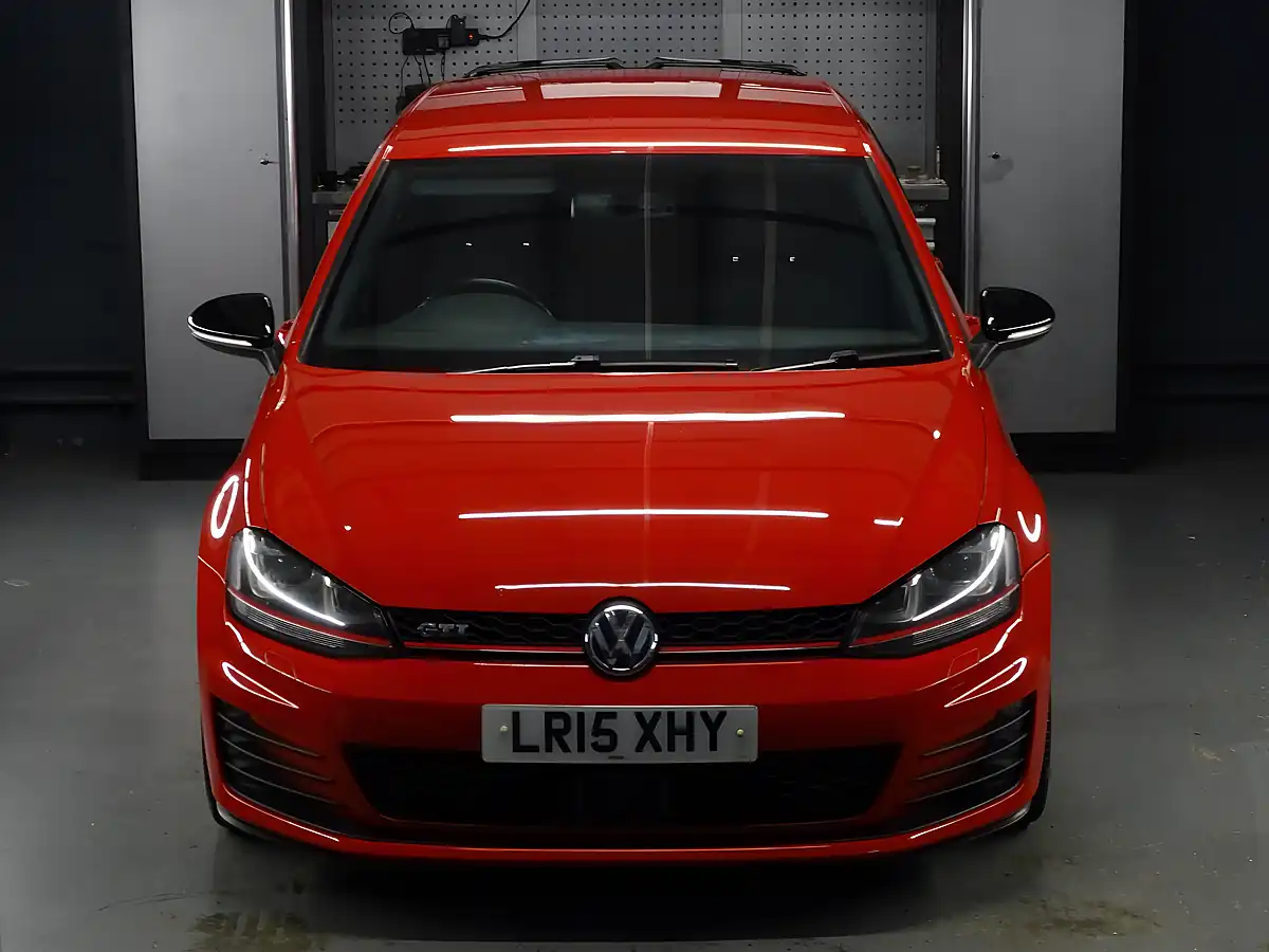 Used 2015 Volkswagen Golf GTI Red - Interior and Exterior details 7