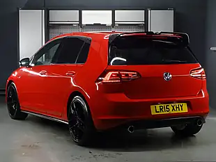 Used 2015 Volkswagen Golf GTI Red - Interior and Exterior details 9