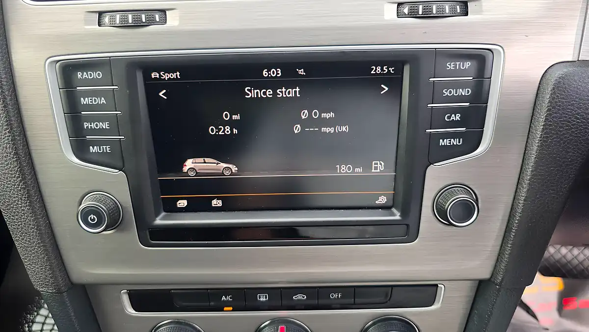 Used 2015 Volkswagen Golf Match Black - Interior and Exterior details 15