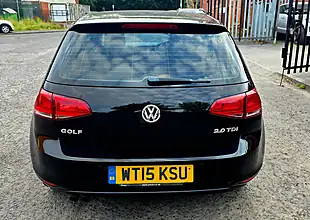 Used 2015 Volkswagen Golf Match Black - Interior and Exterior details 9