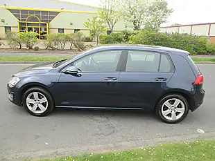 Used 2015 Volkswagen Golf Match Blue - Interior and Exterior details 2