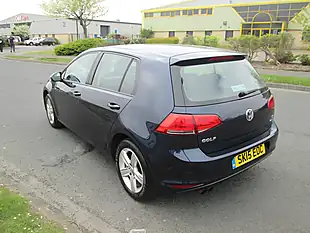 Used 2015 Volkswagen Golf Match Blue - Interior and Exterior details 3