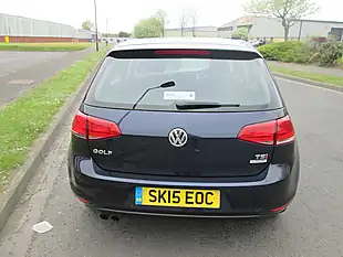 Used 2015 Volkswagen Golf Match Blue - Interior and Exterior details 4