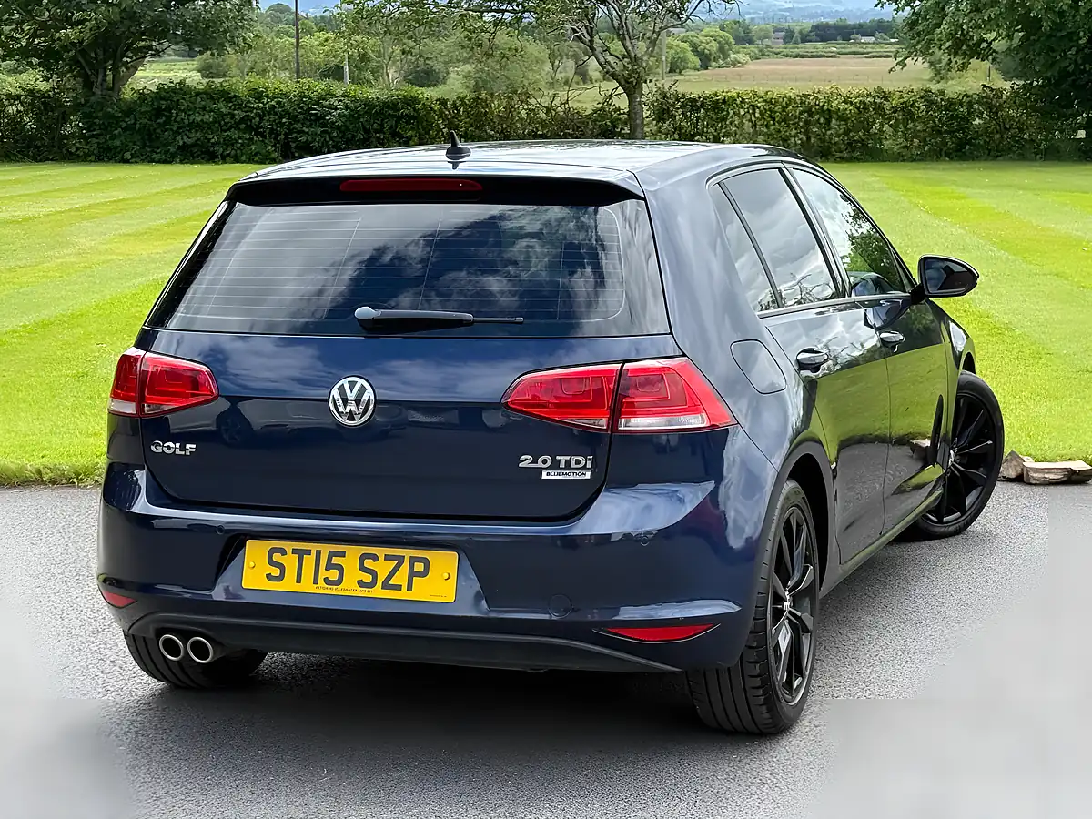 Used 2015 Volkswagen Golf Match Blue - Interior and Exterior details 6