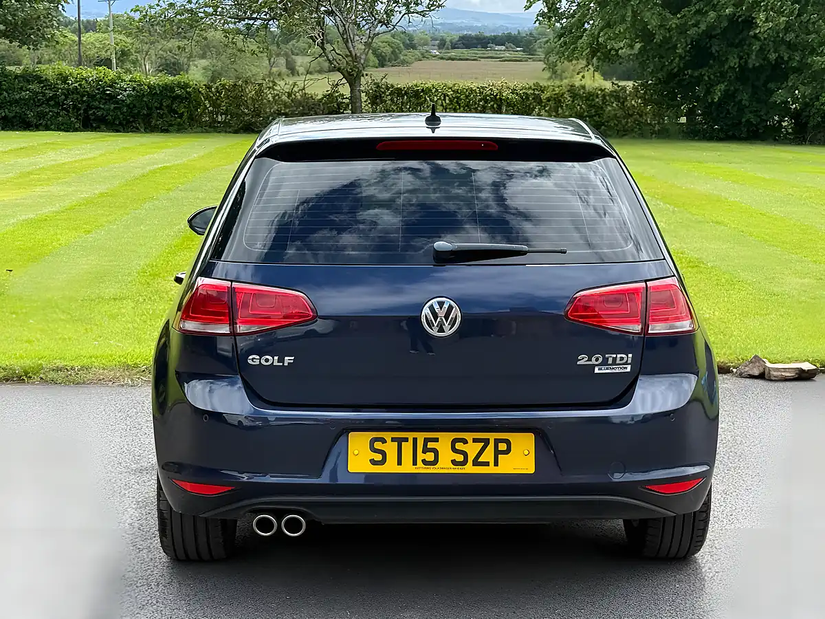Used 2015 Volkswagen Golf Match Blue - Interior and Exterior details 8