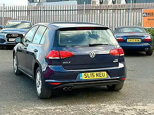Used 2015 Volkswagen Golf Match Blue - Interior and Exterior details 10