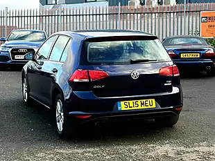 Used 2015 Volkswagen Golf Match Blue - Interior and Exterior details 9