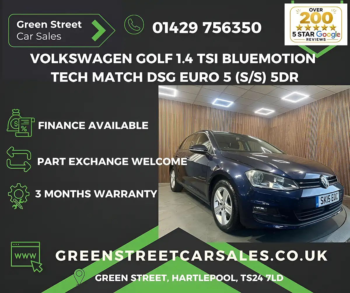 Used 2015 Volkswagen Golf Match Blue - Interior and Exterior details 2