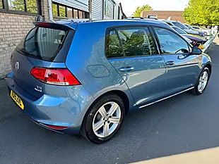 Used 2015 Volkswagen Golf Match Bluemotion Tech Pacific Blue - Interior and Exterior details 3
