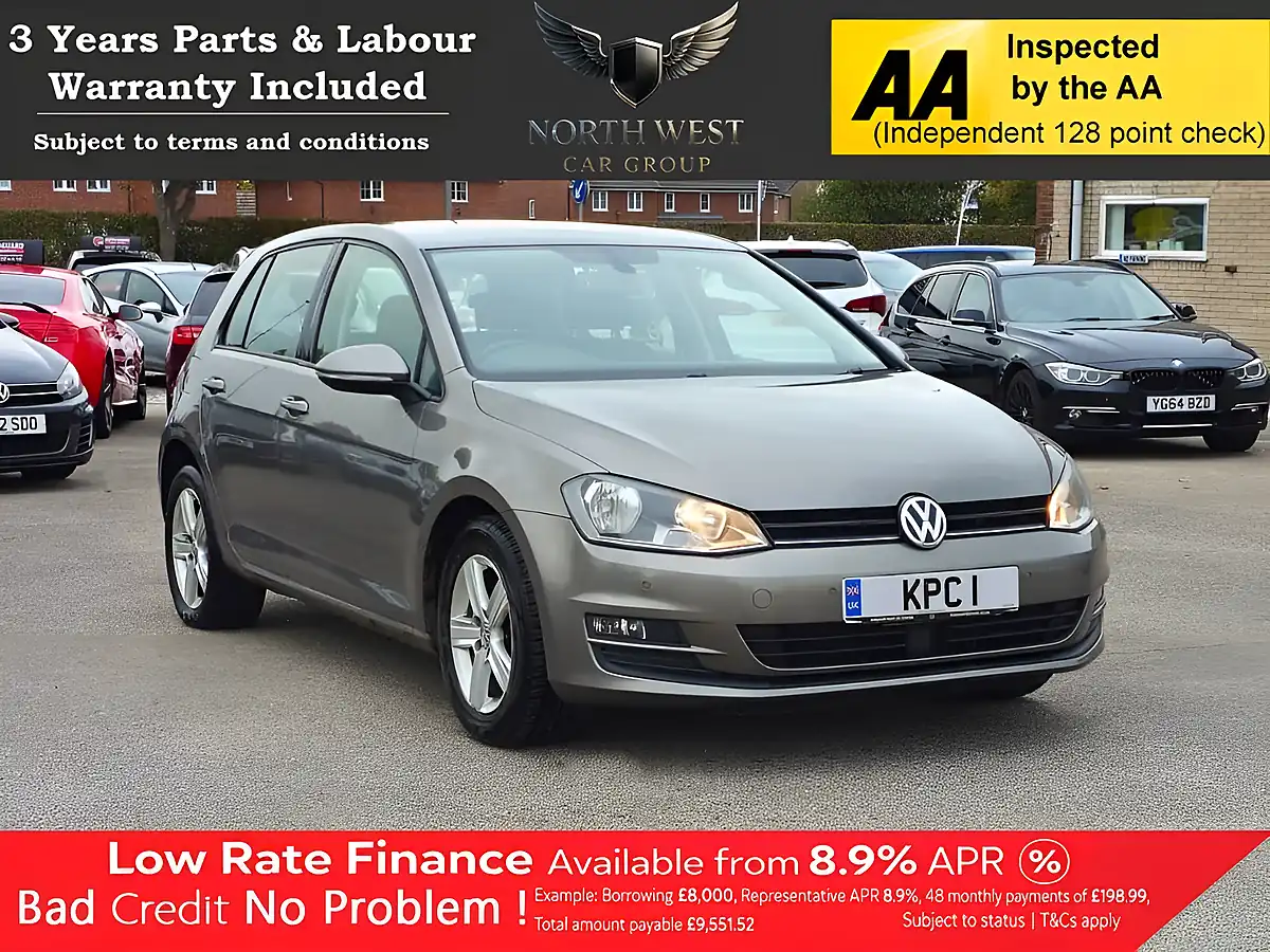 Used 2015 Volkswagen Golf Match Grey - Front View