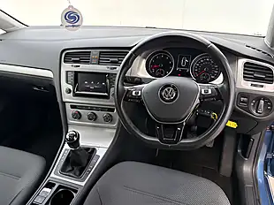 Used 2015 Volkswagen Golf Match Pacific Blue - Interior and Exterior details 17