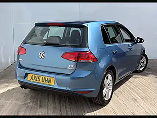 Used 2015 Volkswagen Golf Match Pacific Blue - Interior and Exterior details 8