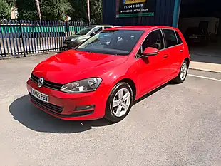 Used 2015 Volkswagen Golf Match Red - Interior and Exterior details 3
