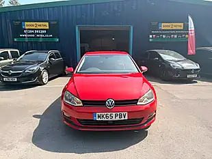 Used 2015 Volkswagen Golf Match Red - Interior and Exterior details 5