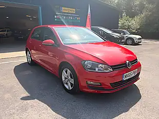 Used 2015 Volkswagen Golf Match Red - Interior and Exterior details 6